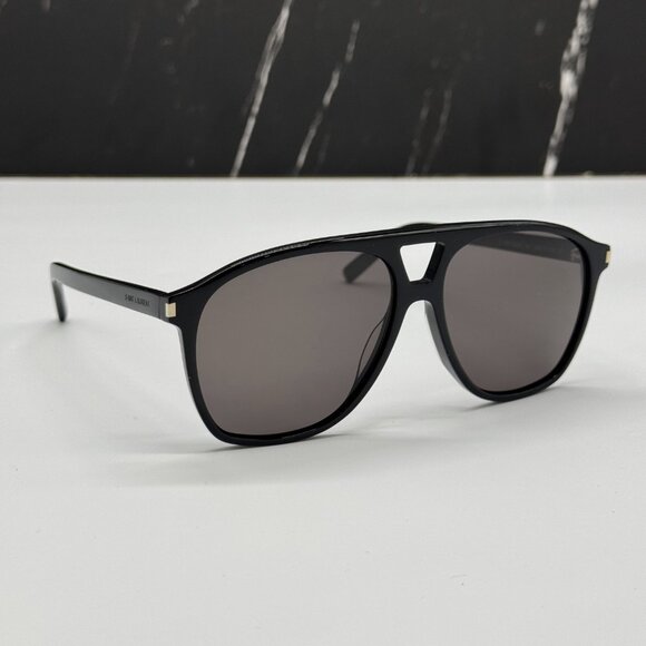NEW SL596 DUNE 001 SAINT LAURENT BLACK WOMEN SUNGLASSES - Picture 6 of 13